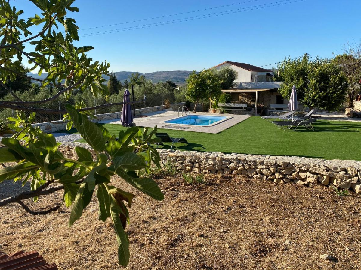 Old Stone Villa In Apokoronas Villa Nostalgia Kreta Fílippos Buitenkant foto