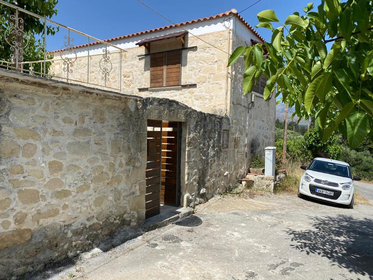 Old Stone Villa In Apokoronas Villa Nostalgia Kreta Fílippos Buitenkant foto
